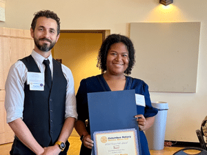 Rosati Windows presents award